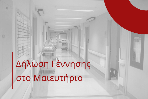 ψηφιακή δήλωση γέννησης